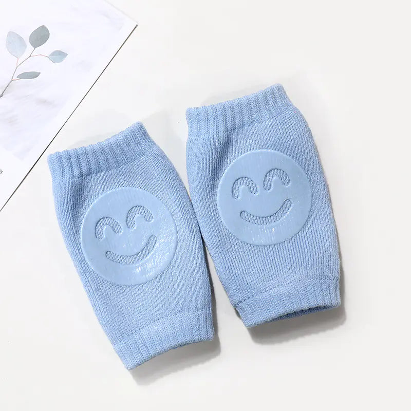 Summer Terry Baby Socks with Knee Pads