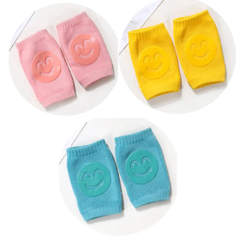 Summer Terry Baby Socks with Knee Pads