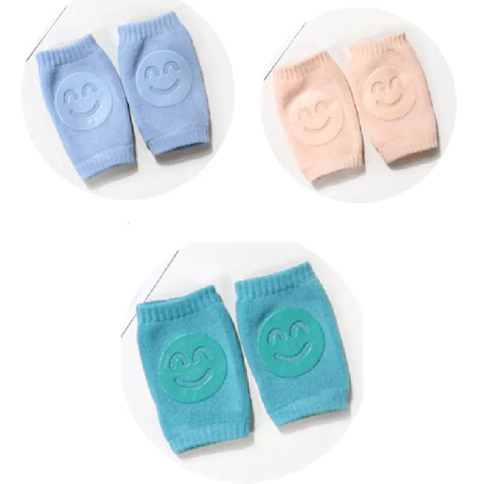 Summer Terry Baby Socks with Knee Pads