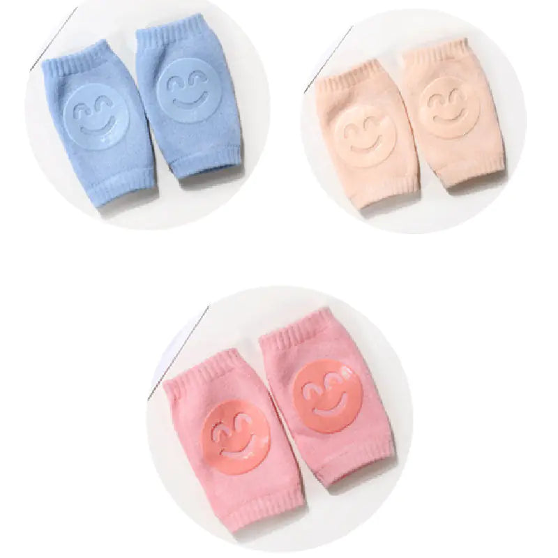 Summer Terry Baby Socks with Knee Pads