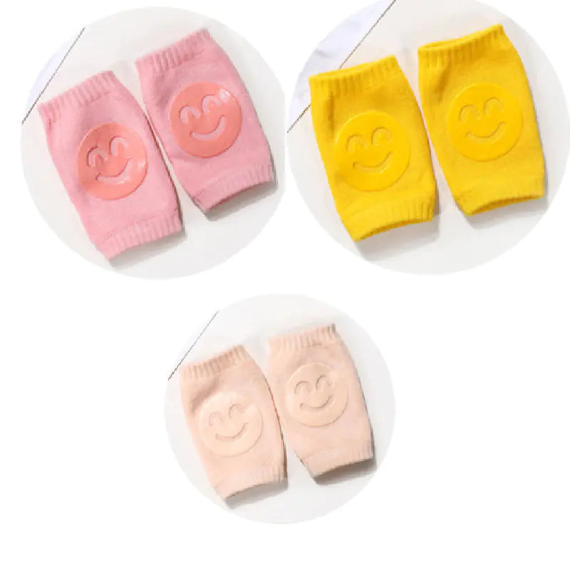 Summer Terry Baby Socks with Knee Pads